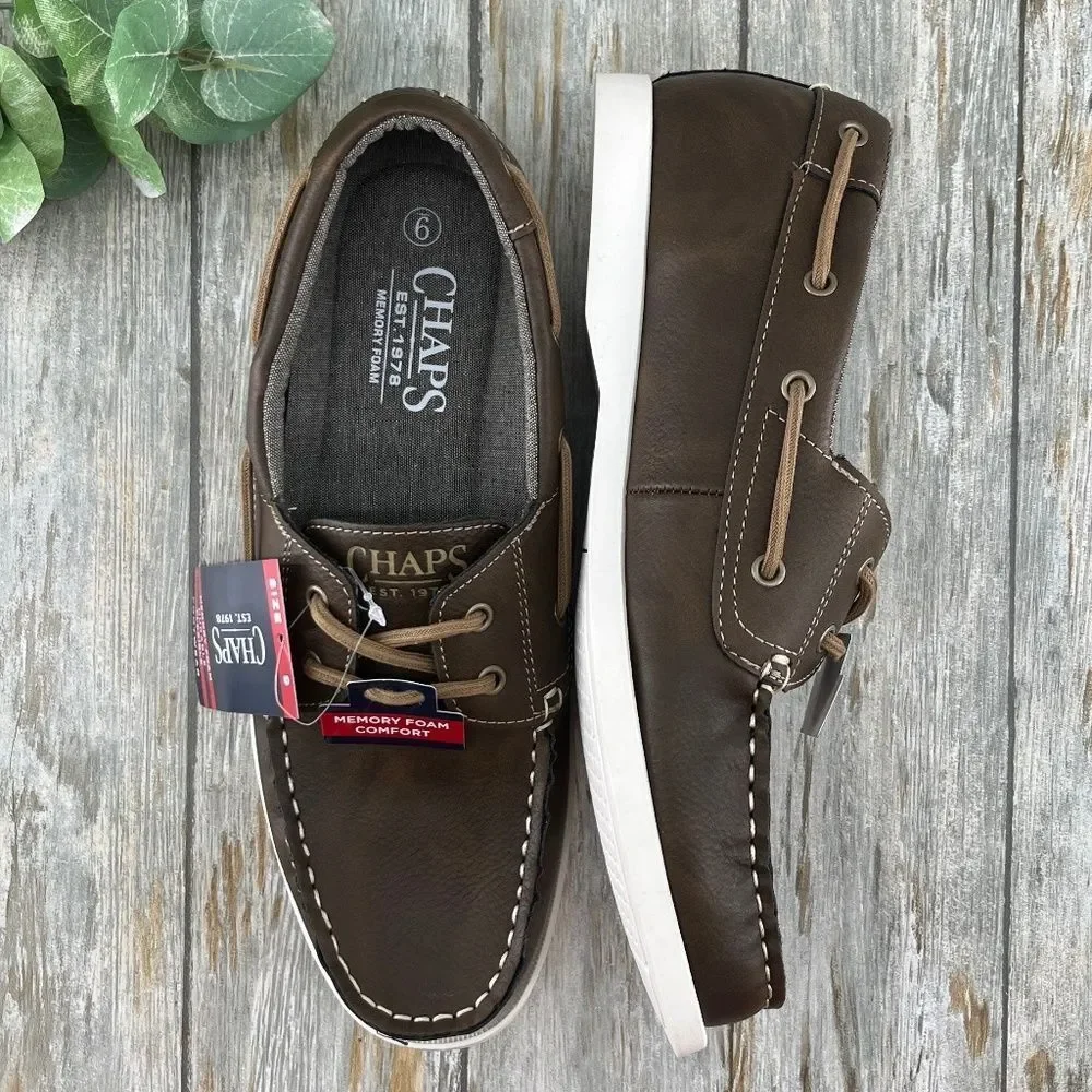 Men’s Chaps Benny Boat Shoes Size 9